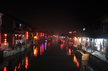 西江夜景