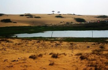 驼铃梦坡沙漠生态旅游景区