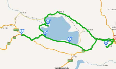 青海湖自驾的经典线路一般怎么走，需要多少天？